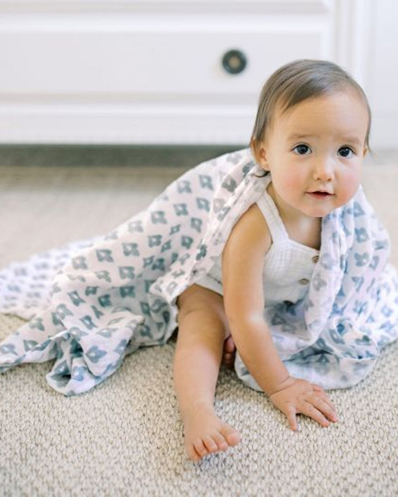 aden anais Boutique Musy Squares, 100% biologisch katoenen aden anais Boutique Musy Squares, 100% biologisch katoenen