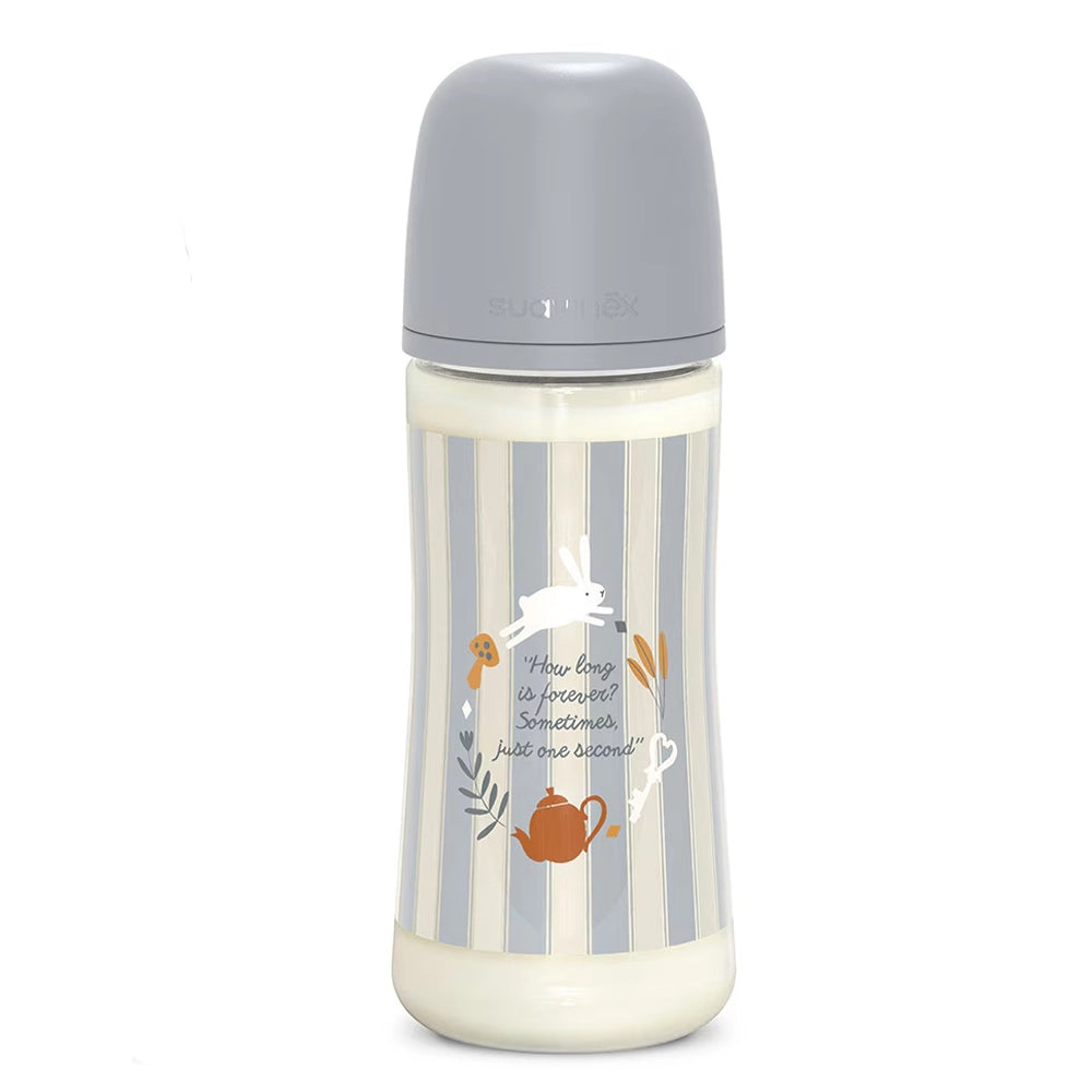 Suavinex Biberon Wonderland Polyamide 360ml - Rayé Bleu