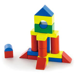 Viga Toys Blocs de Construction 3.5 cm d'Epaisseur 2A+ - 50 Pièces