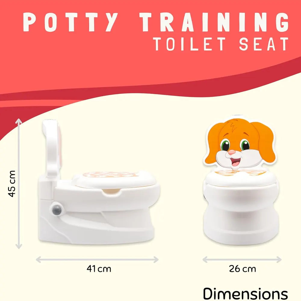Pot Interactif pour Enfants – Design Chien Blanc avec Son
