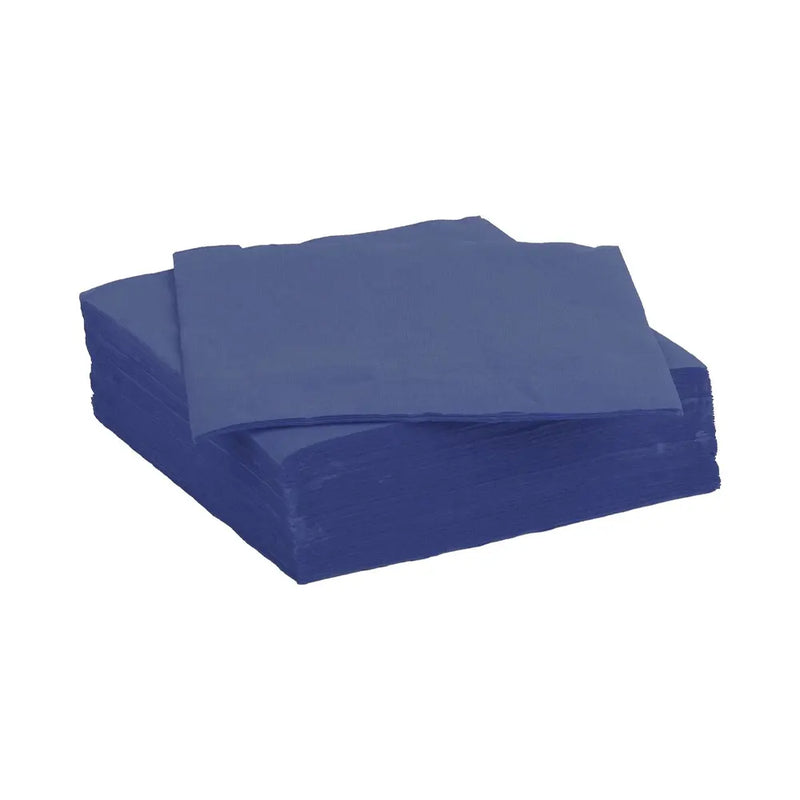 Pack de 20 Serviettes en Papier - Bleu