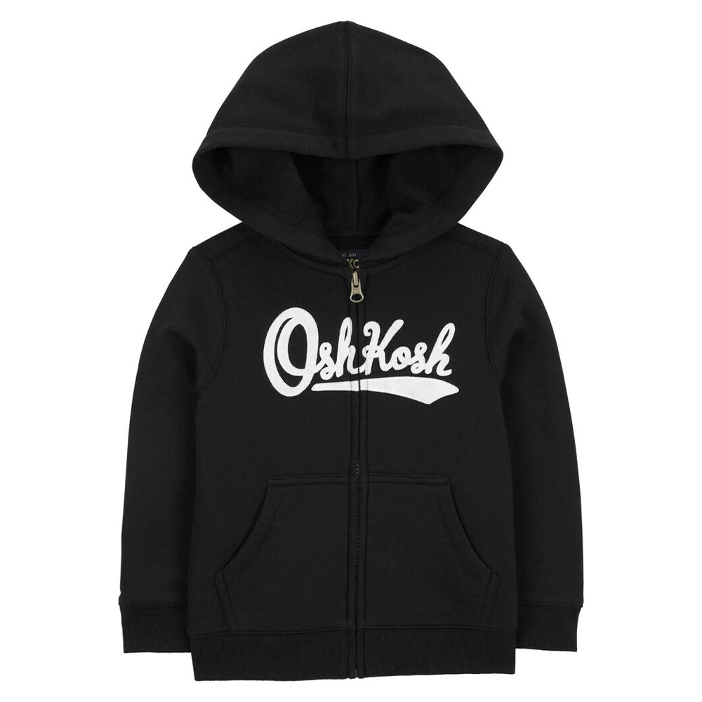 Sweat avec Logo OshKosh - Noir