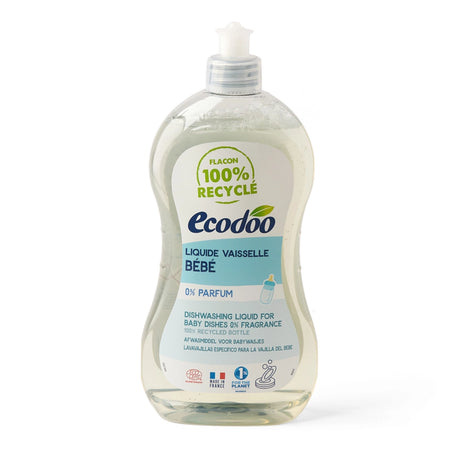 Ecodoo Liquide Vaisselle Bébé Hypoallergénique - 500ml
