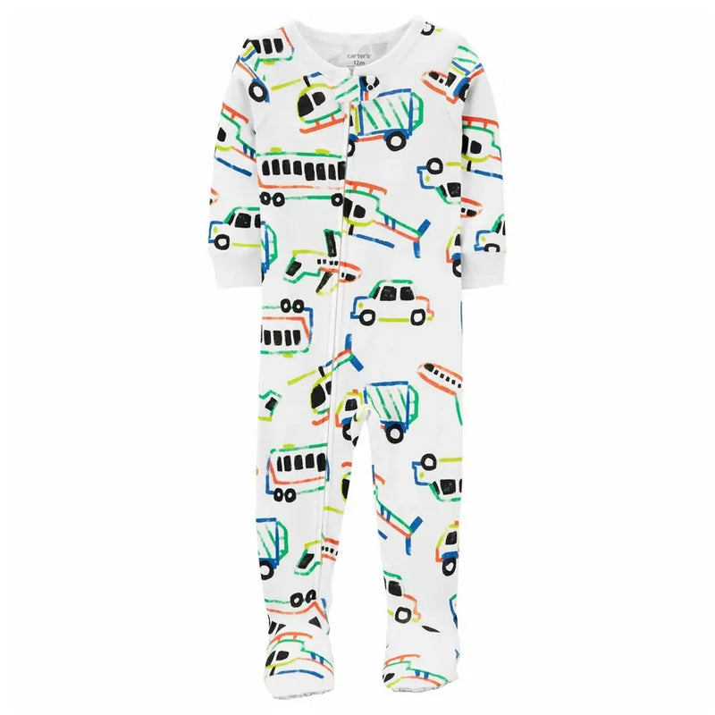 Carter's Cotton Sleepsuit - Transportation