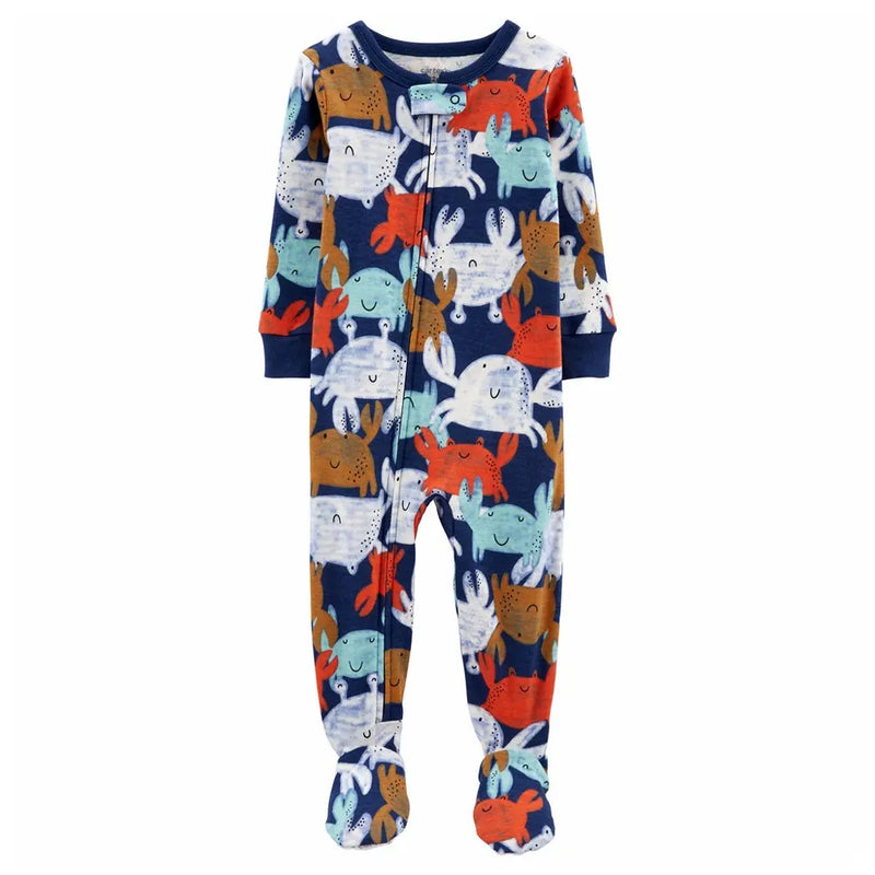 Carter's Cotton Sleepsuit - Crab