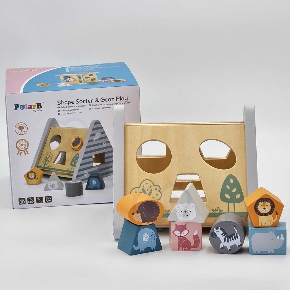 Viga Toys PolarB Shape Sorter 24M+