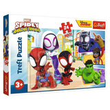 Trefl Puzzle Maxi Spidey & ses Amis 24 Pièces - 3A+