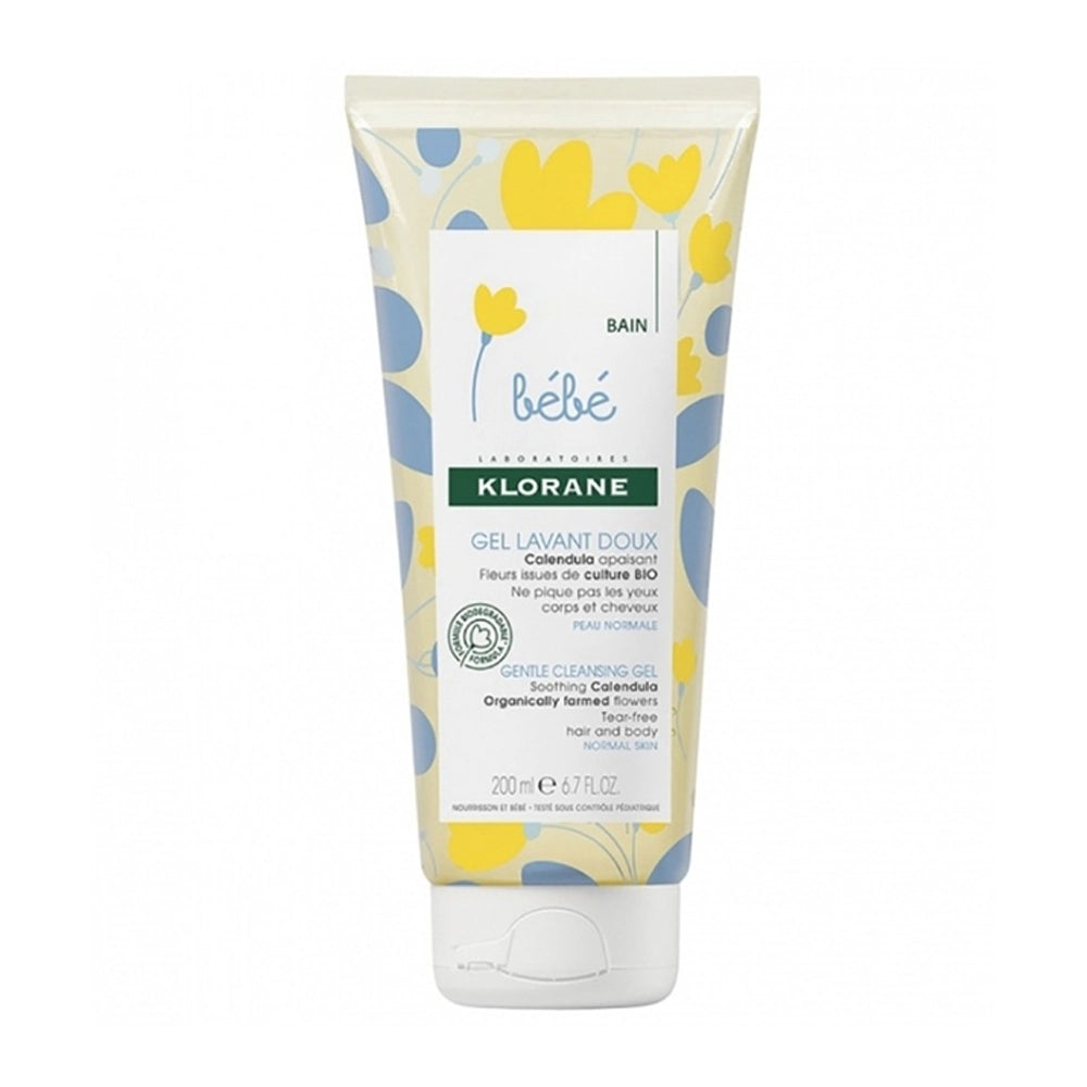 Oferta: Klorane Bebé Gel de baño + Champú desenredante + Toallitas limpiadoras = Crema para el cambio de pañal + Cambiador de regalo