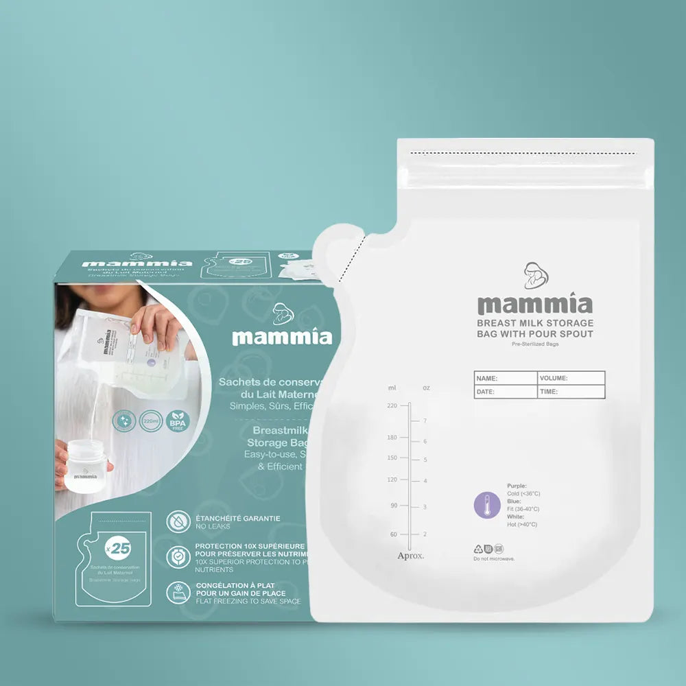 Mammia 25 Sachets de Conservation du Lait Maternel | Wlidaty Marruecos ...