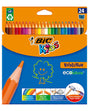 Boîte de 24 Crayon de couleur Bic Kids Evolution