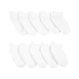 Lot de 10 Paires de Chaussettes Invisibles Carter's - Blanc