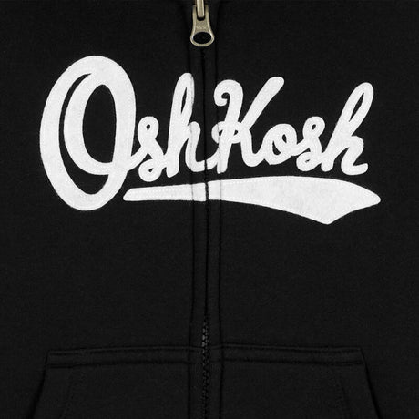 Sweat avec Logo OshKosh - Noir