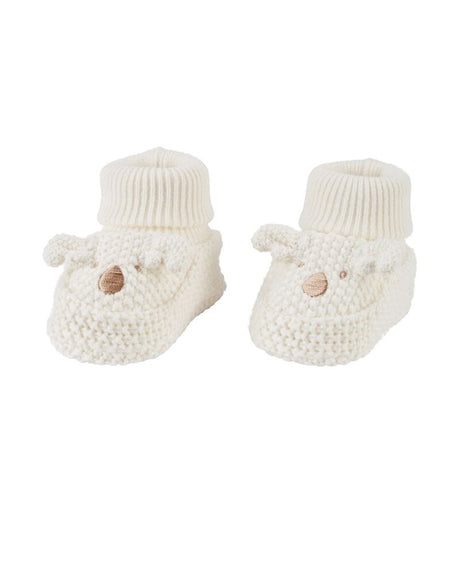 Chaussons au Crochet Koala Bébé Carter's - Ivoire