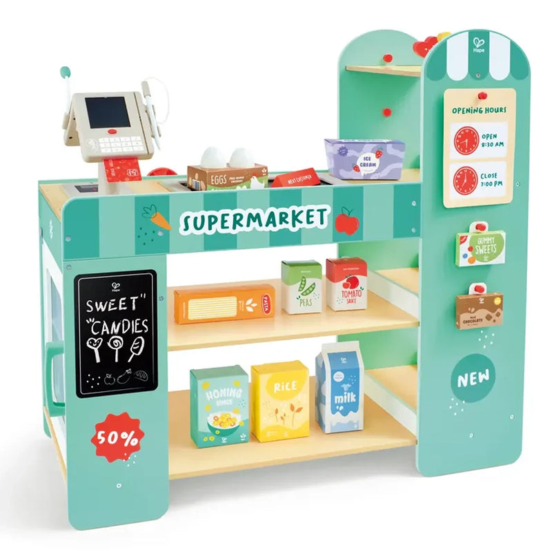 Hape Supermarché Intelligent en Bois 3-8A