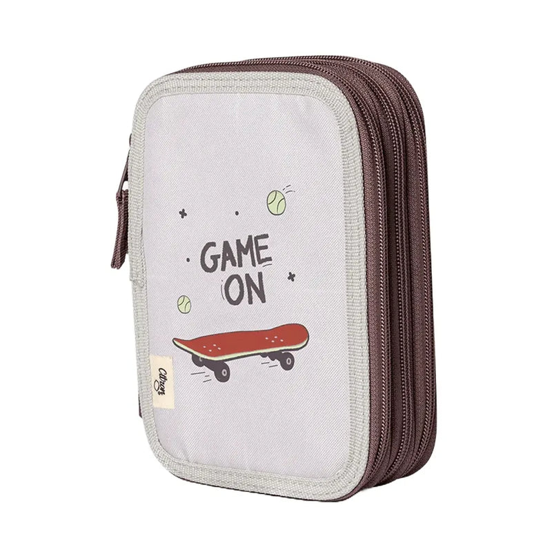 Citron Trousse à Crayons Multicouches - Cool Kids