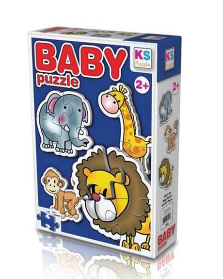 KS Baby Puzzle 15 - Jungle Animals