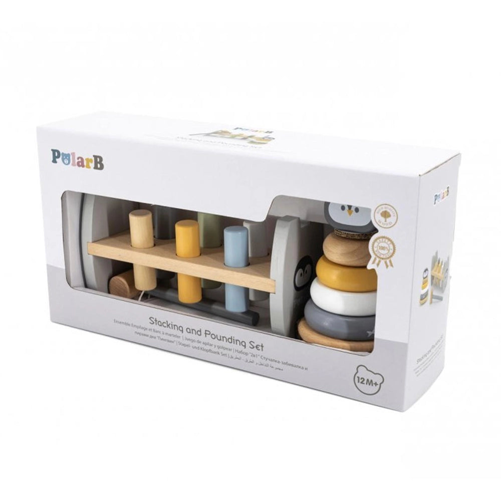 Viga Toys PolarB Banc à Marteler Pingouin 12M+