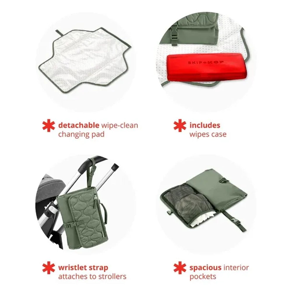 Skip Hop Pronto Signature Changing Mat - Sage
