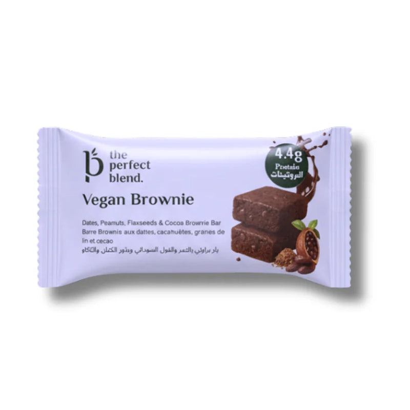 Barre Brownie - The Perfect Blend - Source de Protéines et Fibres