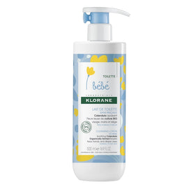 Klorane Bébé Lait de toilette sans rinçage au Calendula apaisant - 500ml