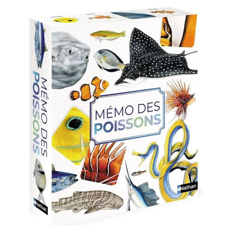 Mémo des Poissons – Jeu de Mémoire Éducatif - 3A+