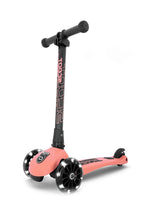 Scoot And Ride 2-in-1 Scooter Highwaykick 3 Led - Peach