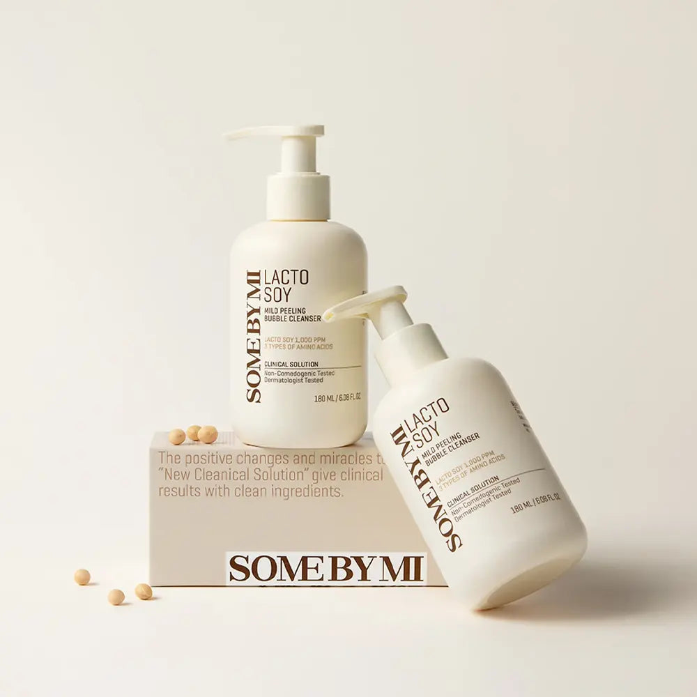 SOME BY MI Lacto Soy Mild Peeling Bubble Cleanser 180ml