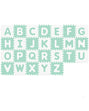 Sunta Tapis Puzzle Alphabets 26 Pièces Souple Antibactérien - Vert & Blanc