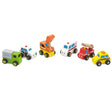 Viga Toys Set de 6 Mini Véhicules 18M+