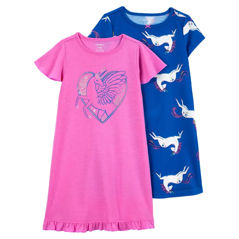 Carter's 2-Pack Sleepwear - Pink & Blue