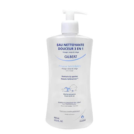 Gilbert Eau Nettoyante Douceur 3 en 1 - 400ml
