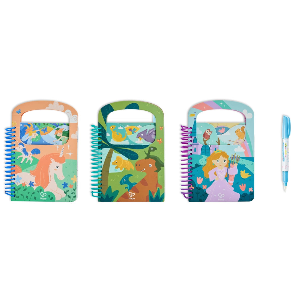 Hape Livre Dessine à l'Eau 3-6A - Dinosaure