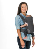 Infantino Porte-Bébé Flip Light & Airy Ergonomique 4 en 1 - Noir