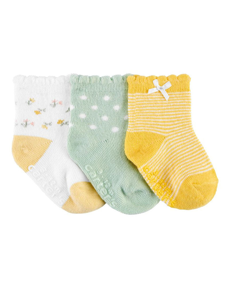 Lot de 3 Chaussettes Mi-Mollet Carter's - Multi