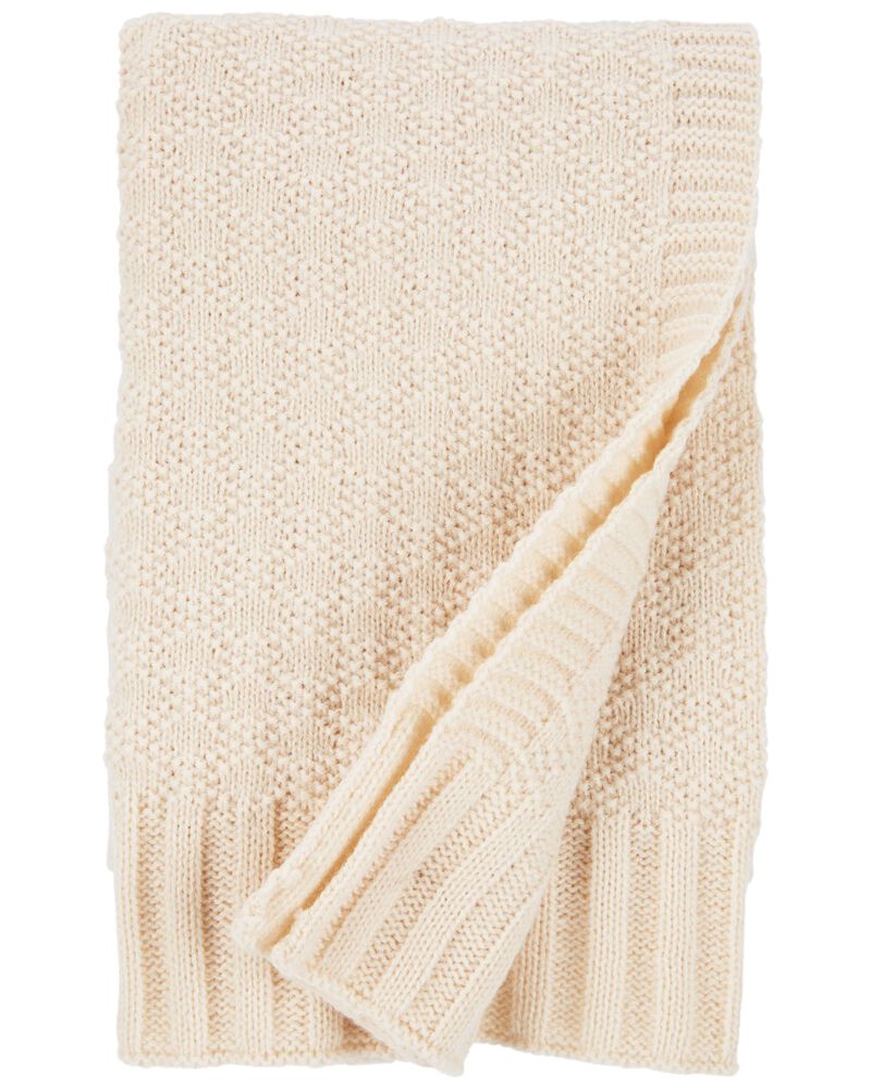 Couverture En Tricot Texturé Carter's - Beige