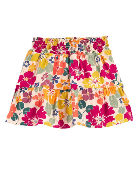 Jupe-Short Fleurie En Viscose Carter's - Multicolore