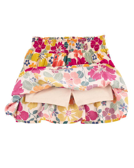 Jupe-Short Fleurie En Viscose Carter's - Multicolore