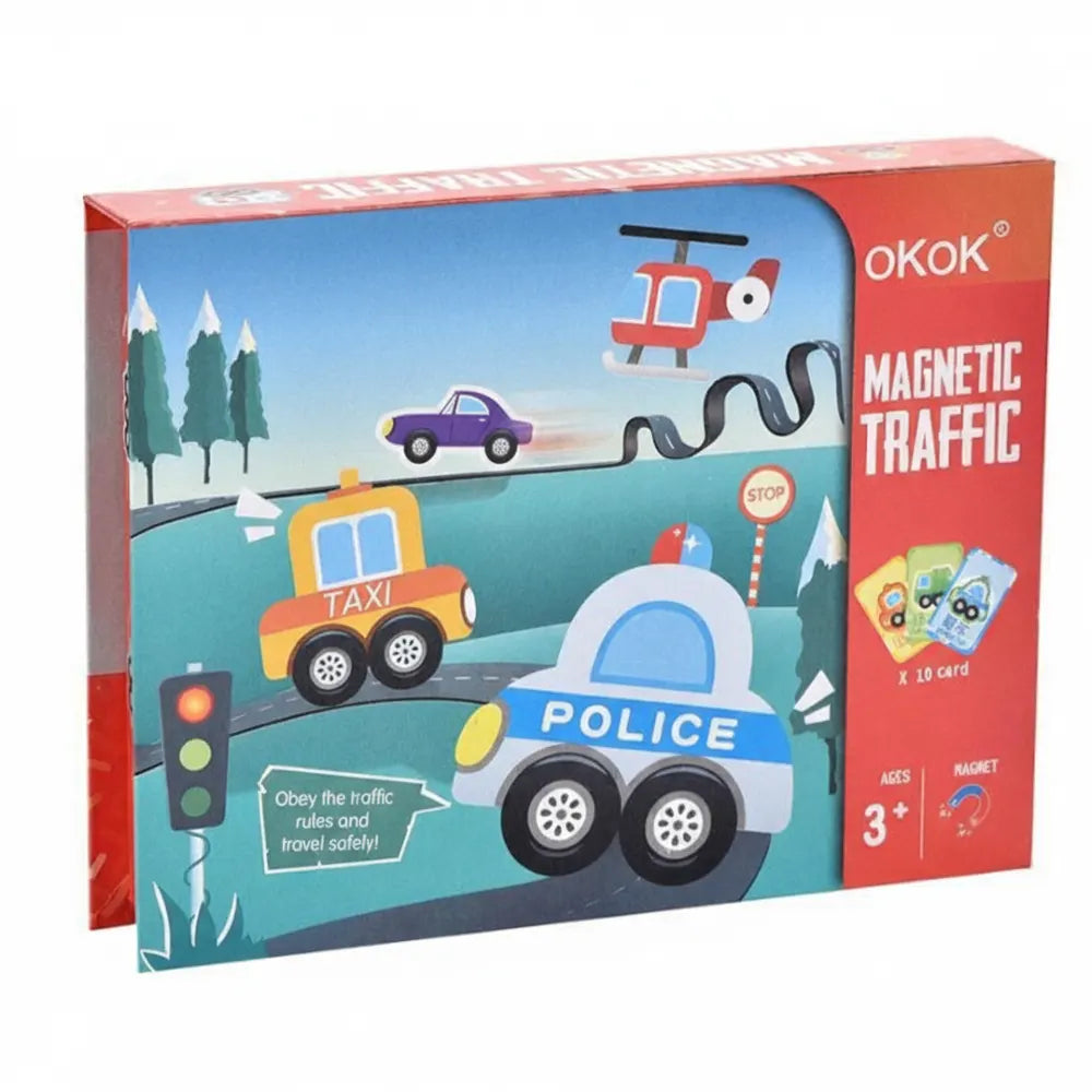 OKOK Magnetic Traffic Puzzle – 3A+