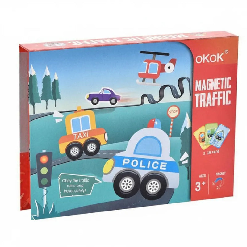 OKOK Magnetic Traffic Puzzle – 3A+