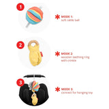 Skip Hop Jouet Poussette 3 En 1 - 0M+