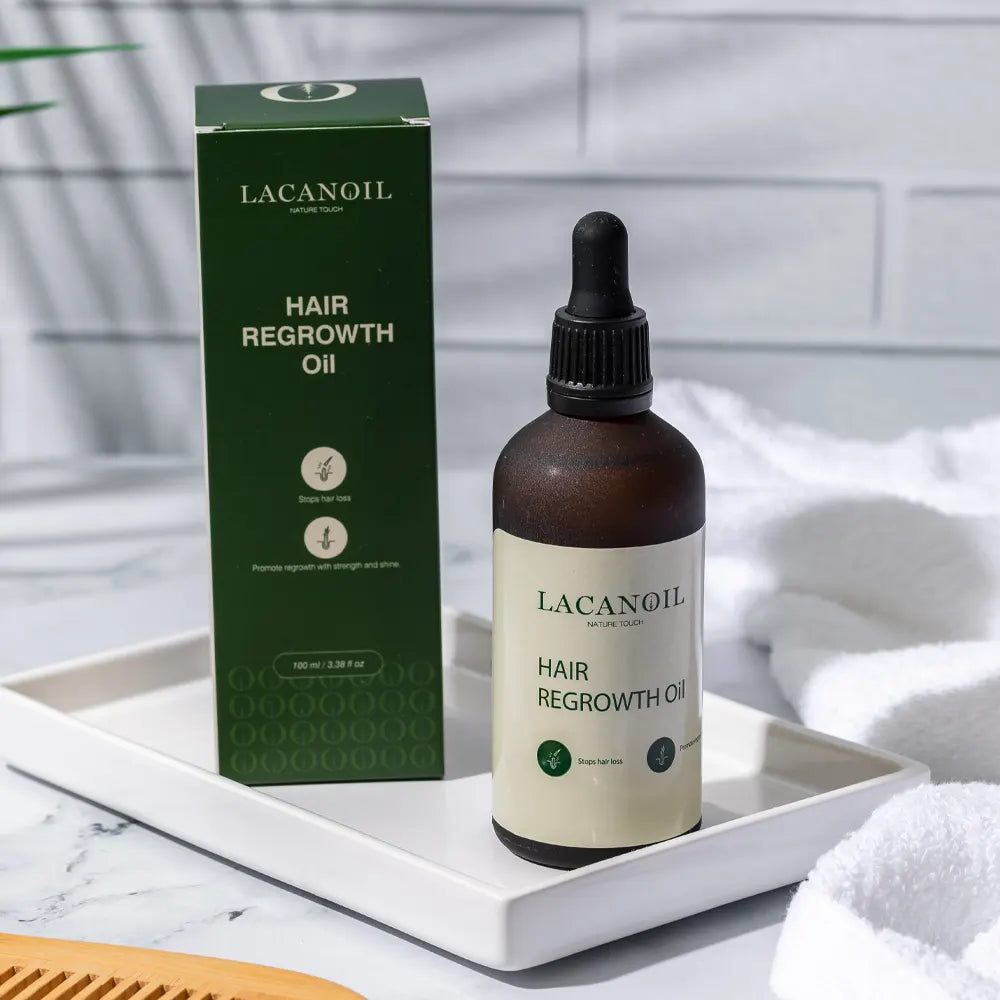 Lacanoil Hair Regrowth Oil Natural and Moroccan Hair Care - 100ml