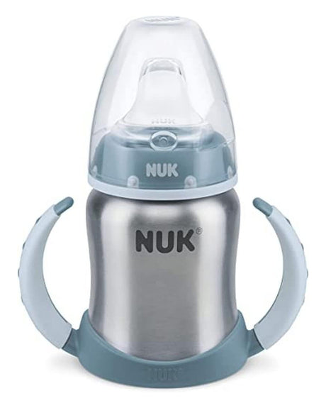 Tasse NUK Learner Stainless Steel 125ml 6-18M - Bleu