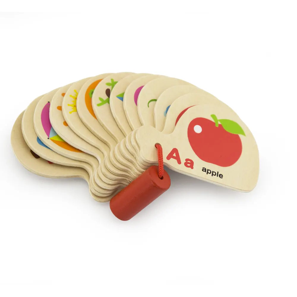 فيغا تويز كتاب أبجدي خشبي صغير – +12 شهر