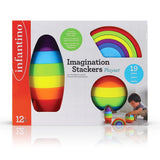 Infantino Jeu de Construction Imagination Stackers 12M+