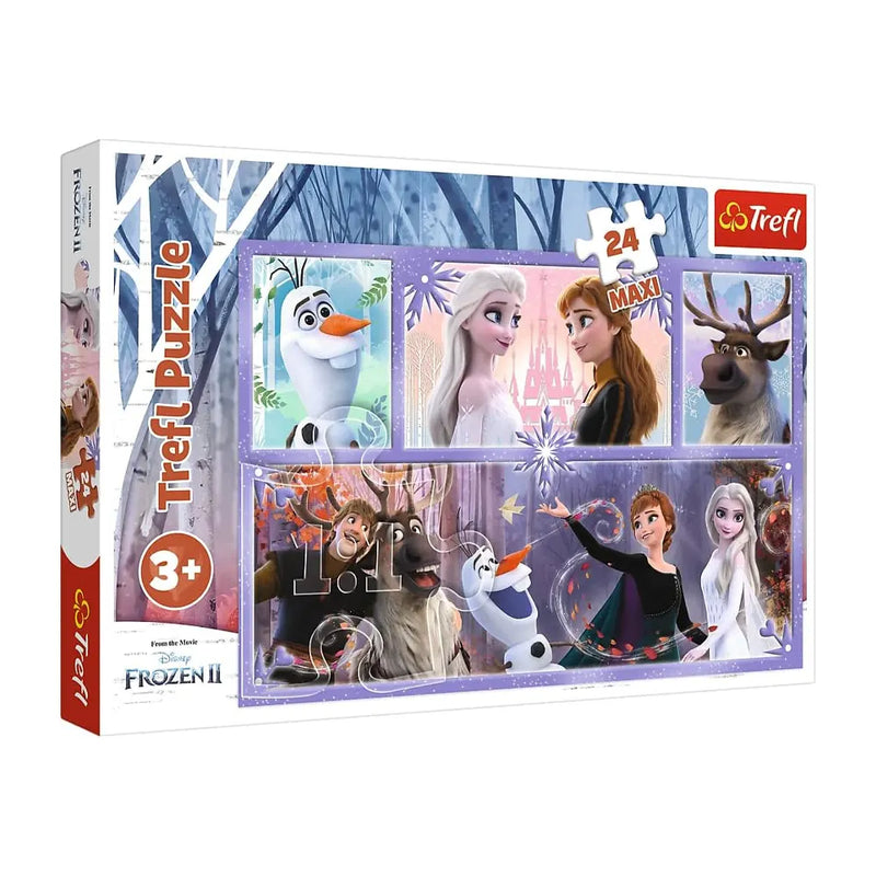 Trefl Frozen II Maxi Puzzle 24 Piezas - 3A+