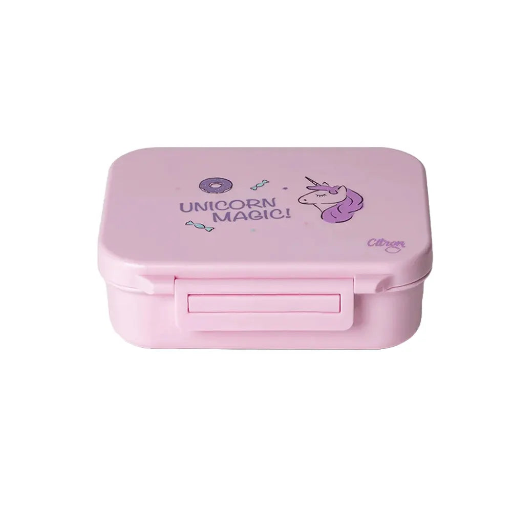 Lunchbox Tritan 3 Compartiments Citron - Unicorn