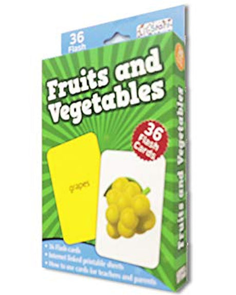 Fruits And Vegetables - Flash Cards