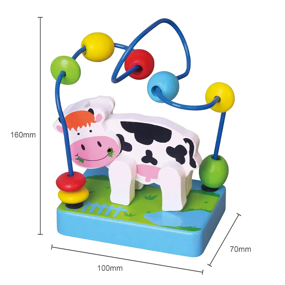 Viga Toys Mini Labyrinthe en Perle Vache 2A+