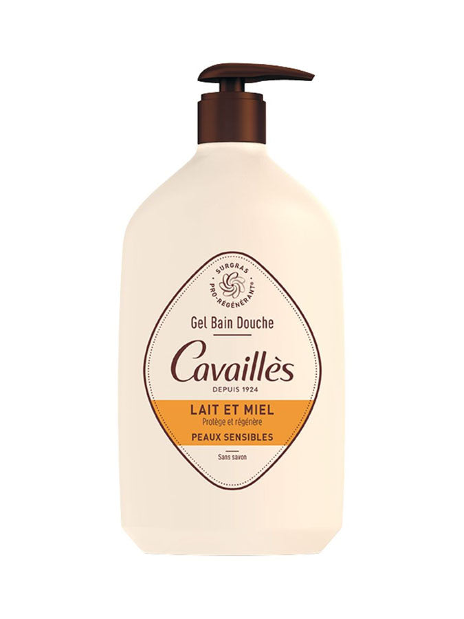 Rogé Cavaillés Milk and Honey Bath and Shower Gel - 1L