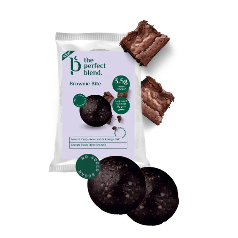 Boule Énergétique Brownie Bite - The Perfect Blend - Riche en Fibres